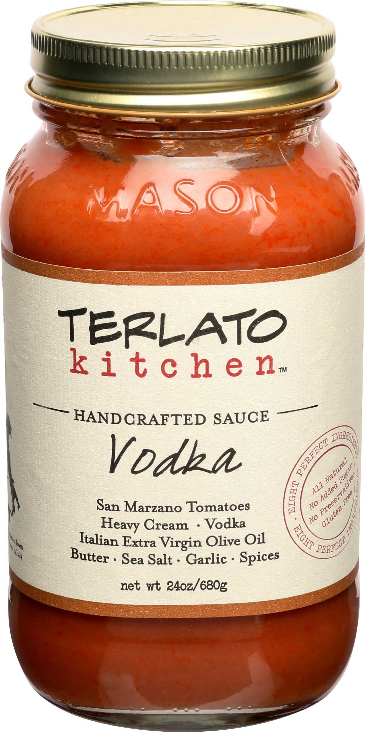 Terlato Kitchen Handcrafted Vodka Sauce, 24 Ounce -- 6 per case