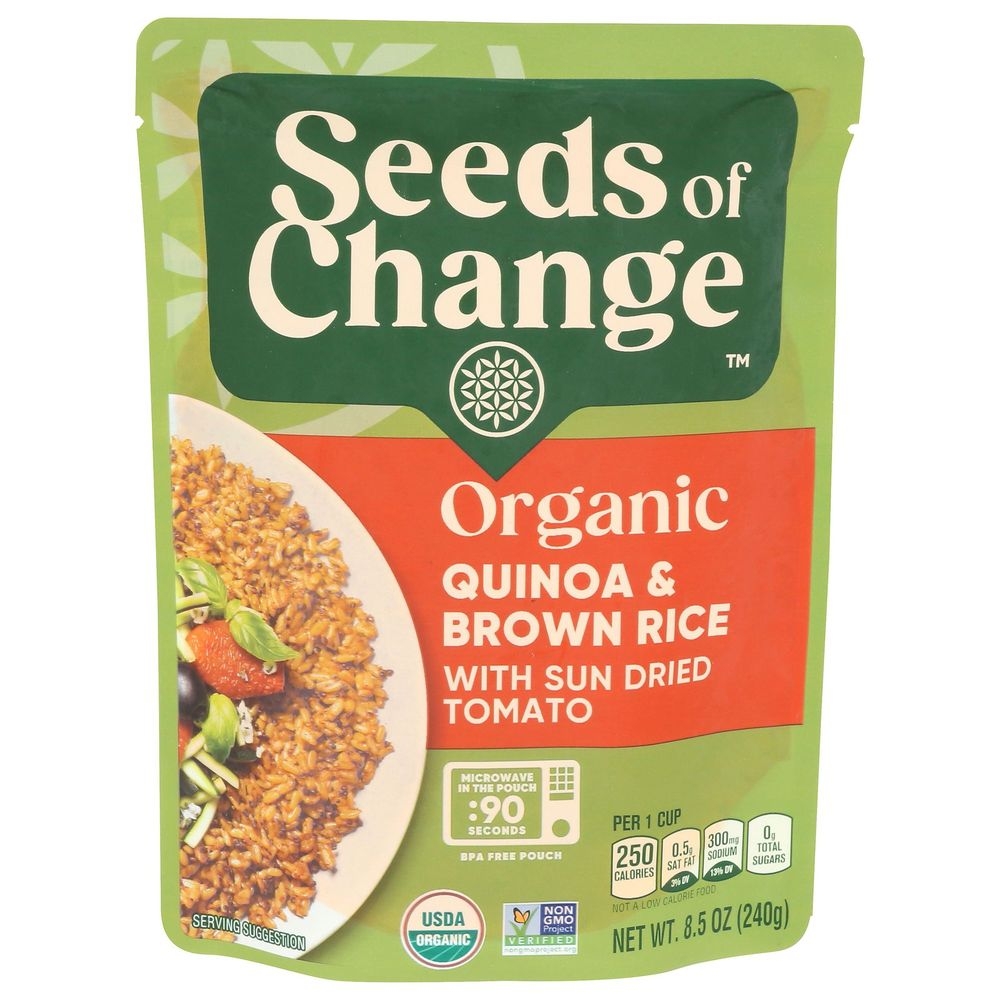 Seeds Of Change Organic Quinoa and Brown Rice, 8.5 Ounce -- 12 per case