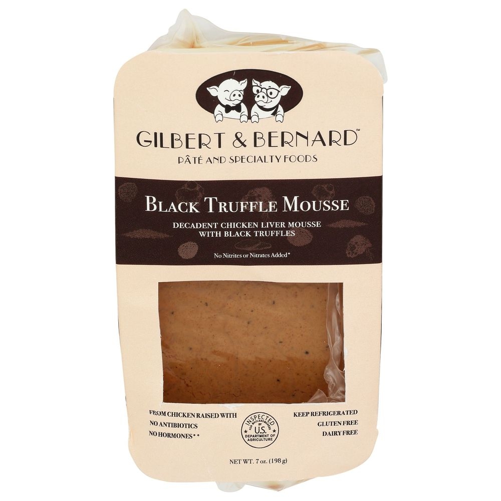 Gilbert and Bernard Black Truffle Mousse, 7 Ounce -- 6 per case
