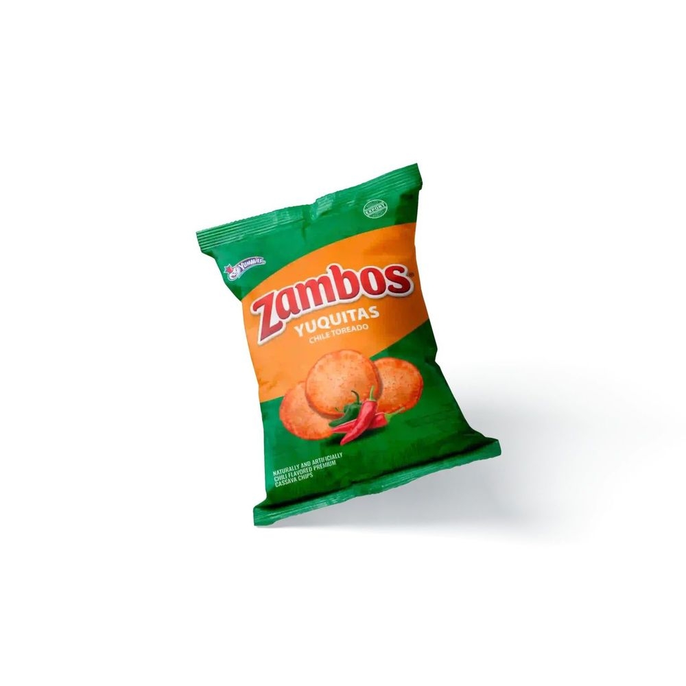 Zambos Yuquitas Chile Toreado Chips, 5.3 Ounce -- 24 per case