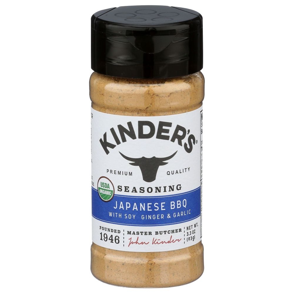 Kinders Organic Japanese Bbq Soy Garlic Seasoning, 3.3 Ounce -- 8 per case