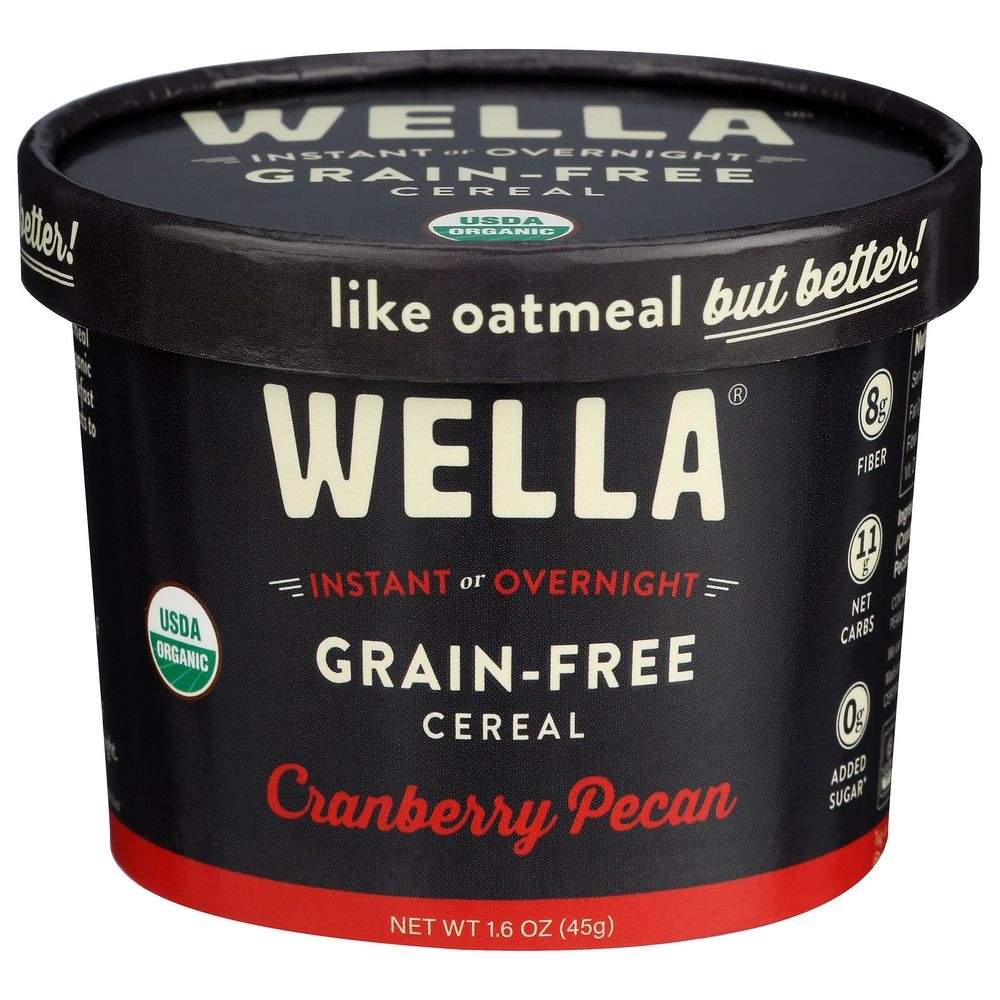 Wella Cranberry Pecan Cereal, 1.6 Ounce -- 8 per case