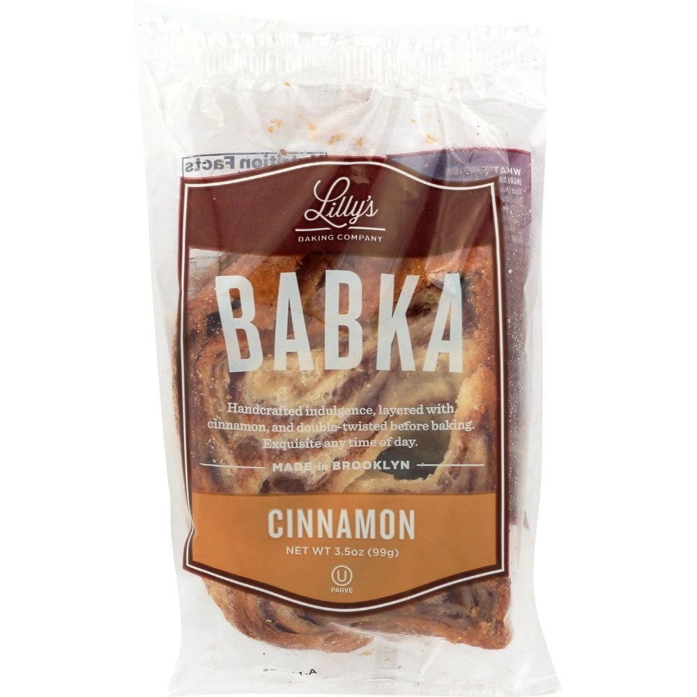 Lillys Baking Company Cinnamon Babka, 3.5 Ounce -- 48 per case.