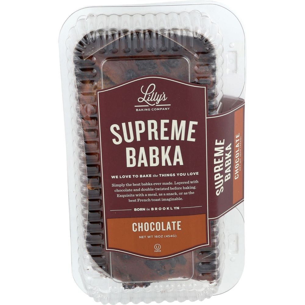 Lillys Baking Company Chocolate Supreme Babka, 16 Ounce -- 12 per case
