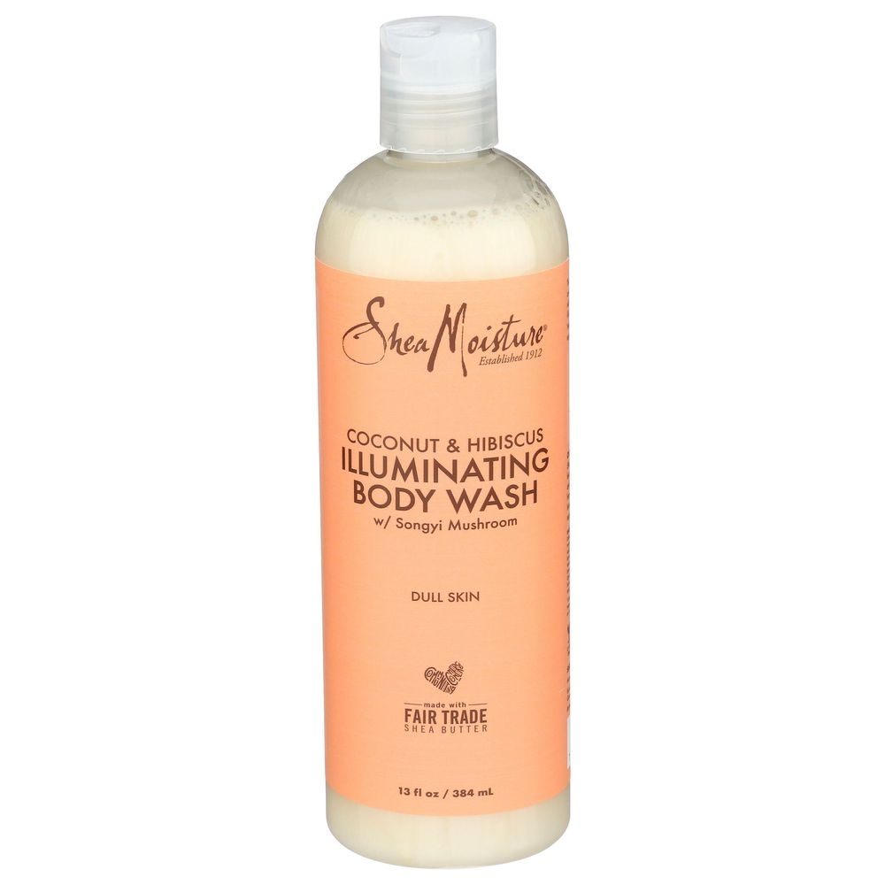 Shea Moisture Coconut and Hibiscus illuminating Body Wash, 13 Fluid Ounce