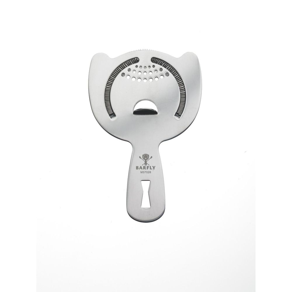 Barfly Stainless Steel Heavy Duty Spring Bar Strainer, 6 inch Overall Length