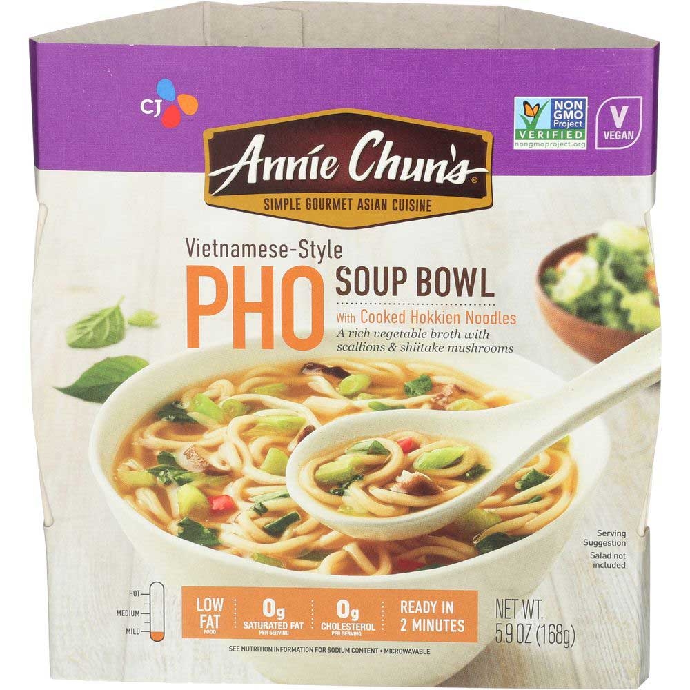 Annie Chuns Vietnamese Pho Soup Bowl, 5.96 Ounce -- 6 per case.