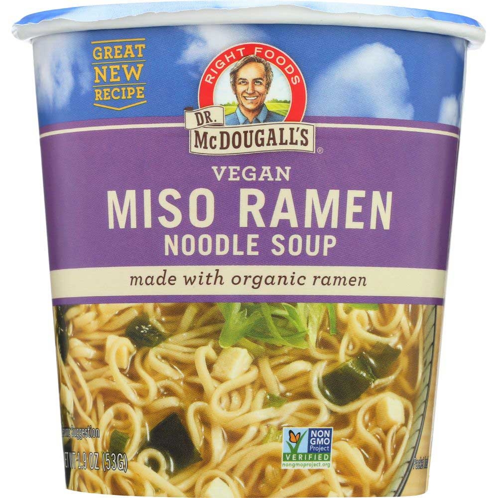 Dr McDougalls Right Foods Miso Big Cup Soup, 1.9 Ounce -- 6 per case.