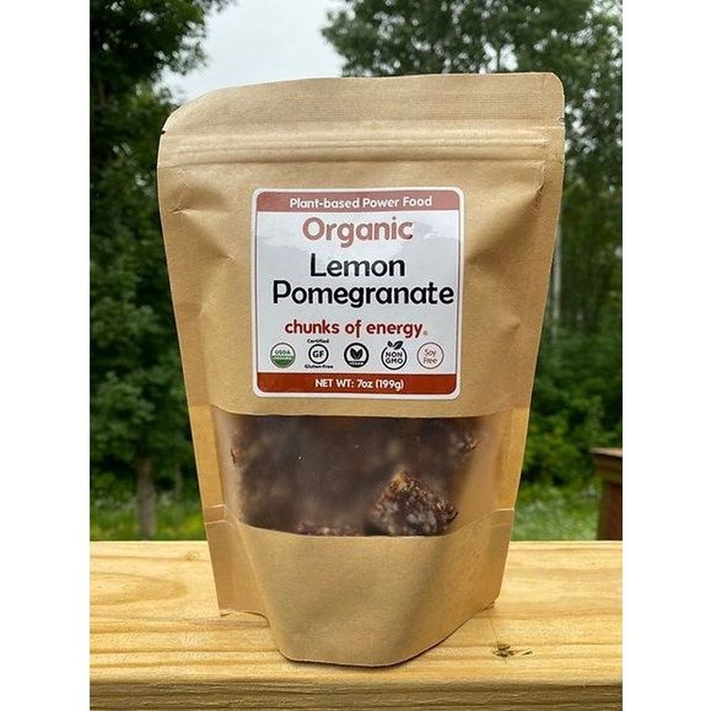 Chunks Of Energy Organic Raw Lemon Pomegranate, 10 Pound
