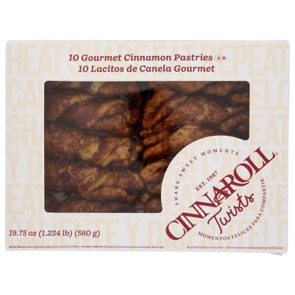 Cinnaroll Gourmet Cinnamon Twists, 19.75 Ounce -- 12 per case