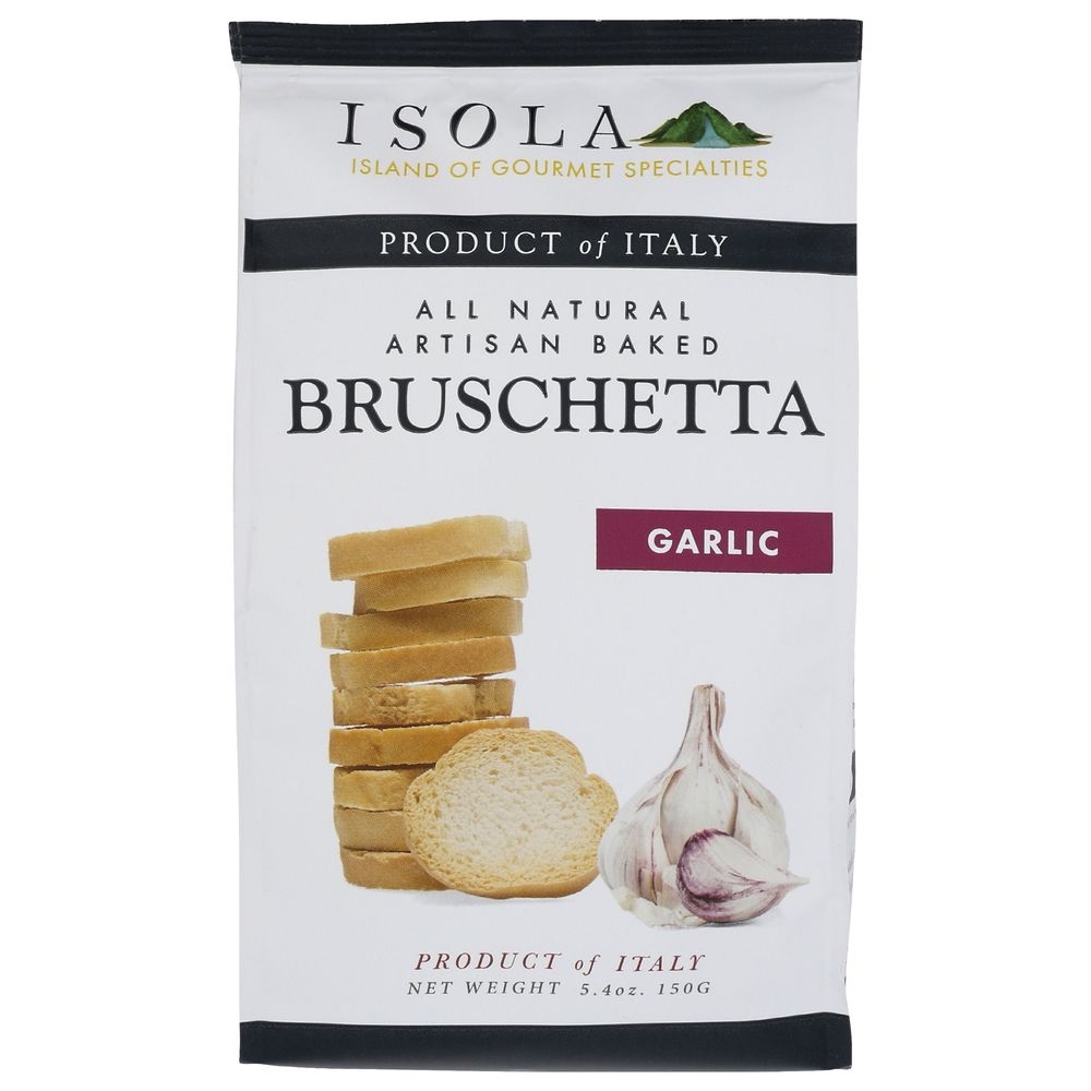 Isola Signature Garlic Bruschetta, 5.4 Ounce -- 10 per case