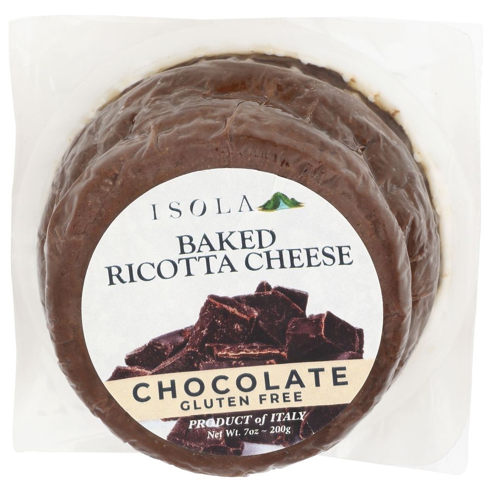 Isola Chocolate Baked Ricotta Cheese, 7 Ounce -- 8 per case
