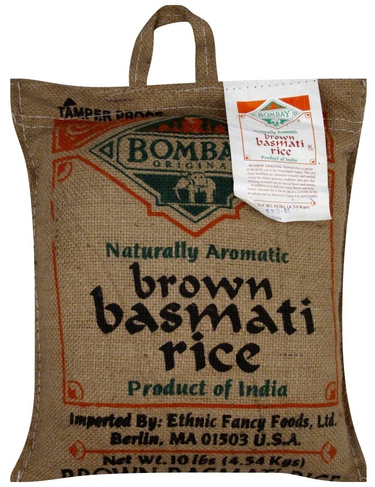 Bombay Basmati Brown Rice, 10 Pound