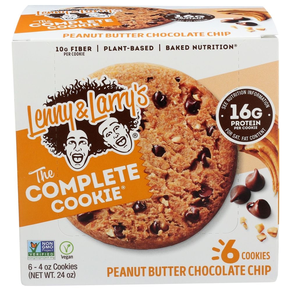 Lenny and Larrys Peanut Butter Chocolate Chip The Complete Cookie, 24 Ounce -- 12 per case