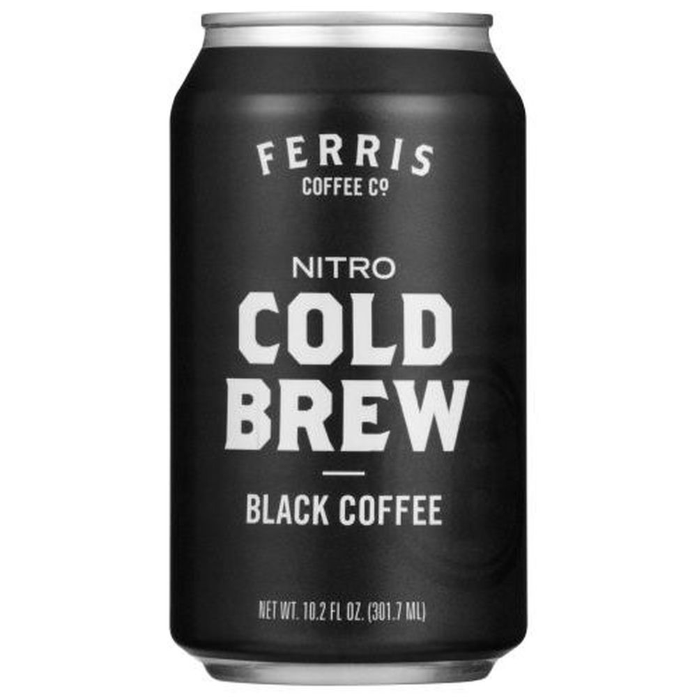 Ferris Coffee and Nut Nitro Cold Brew Black Coffee, 10.2 Fluid Ounce -- 12 per case