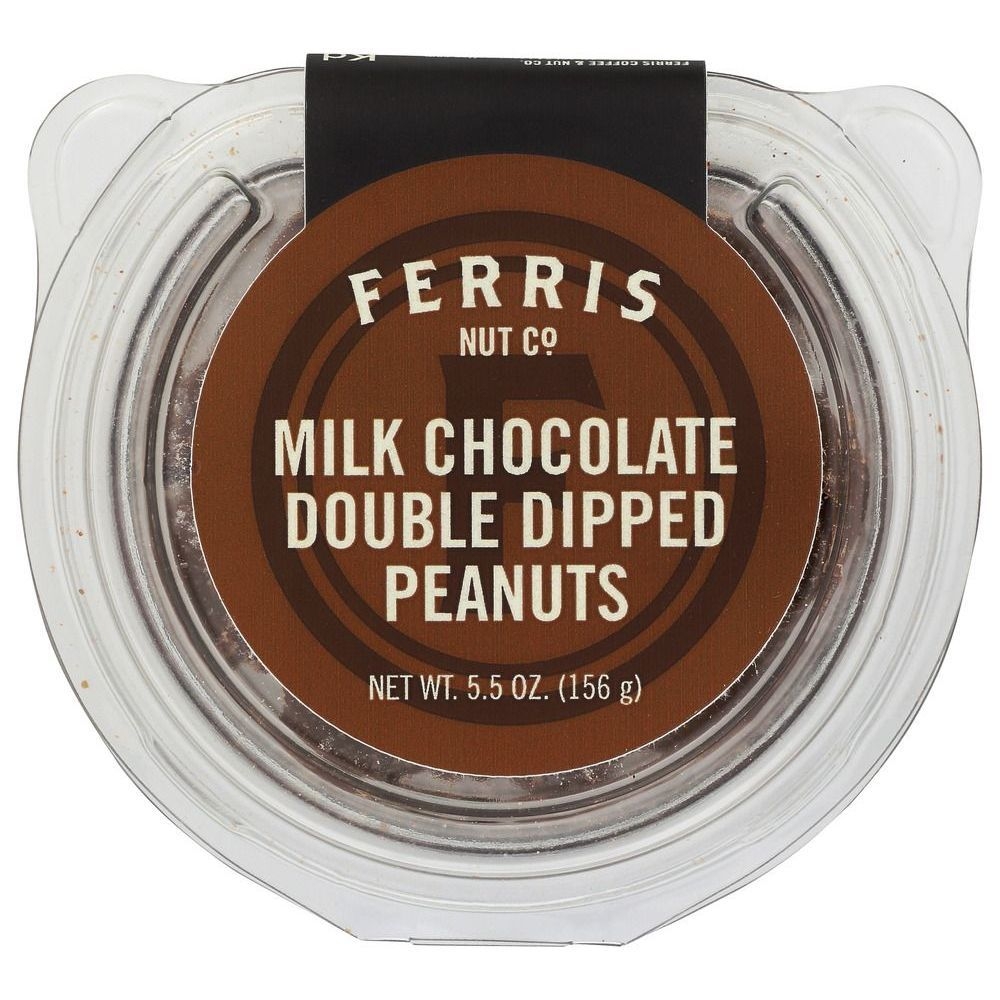 Ferris Coffee and Nut Milk Chocolate Double Dippd Peanuts, 5.5 Ounce -- 12 per case