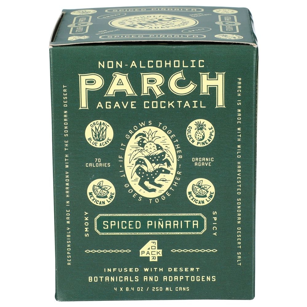 Parch Prickly Spiced Pinarita Cocktail, 33.6 Fluid Ounce -- 6 per case
