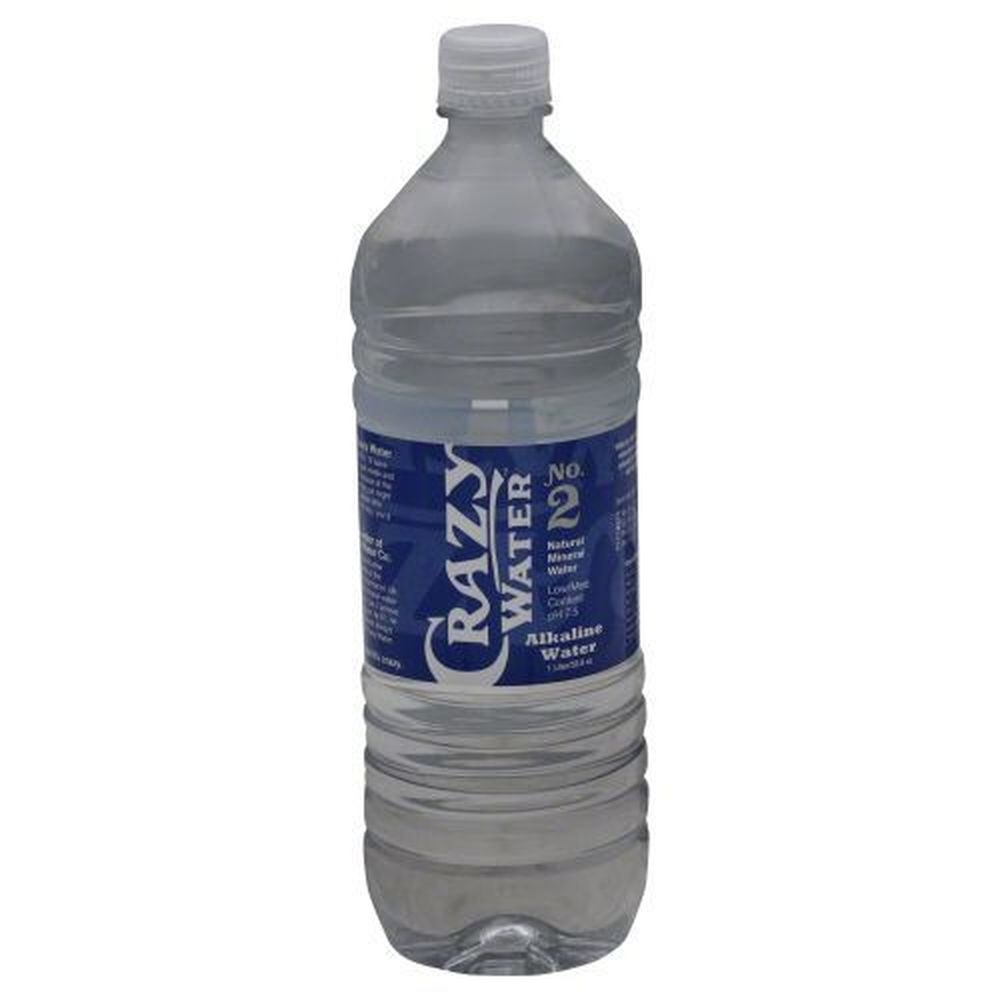 Crazy No 2 Low Natural Mineral Water, 1 Liter -- 12 per case