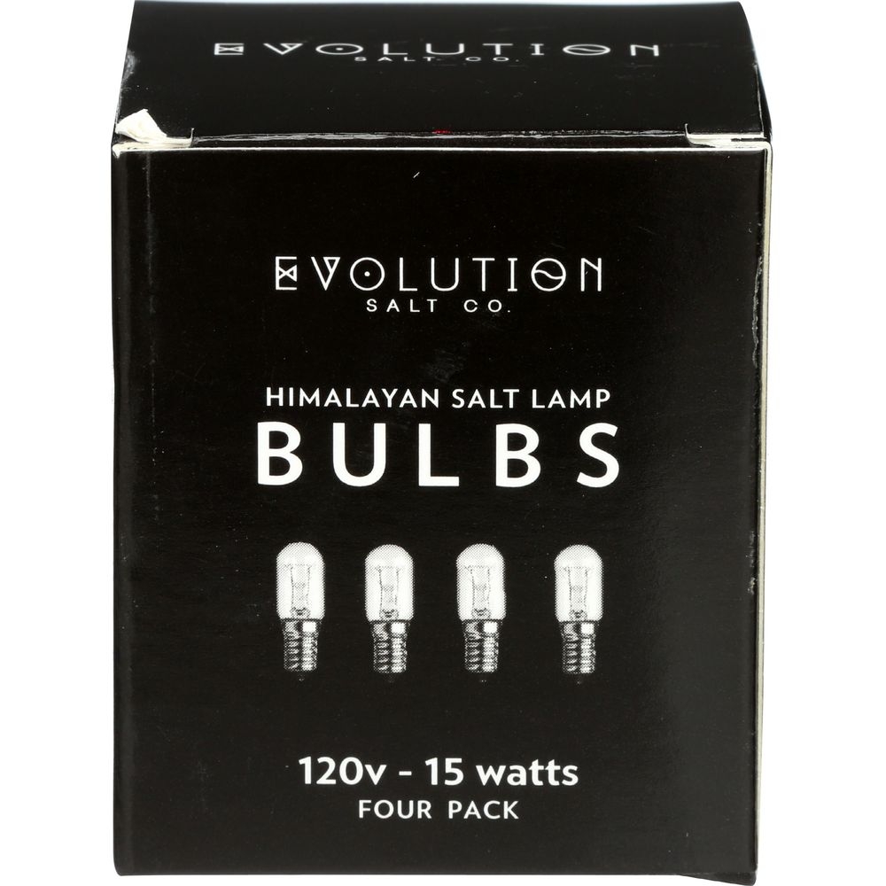 Evolution Salt Co 15 Watt Clear Bulb, 4 count