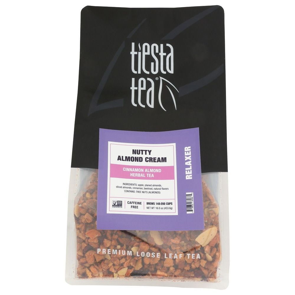 Tiesta Tea Relaxer Nutty Almond Cream Cinnamon Almond Herbal Tea, 1 Pound