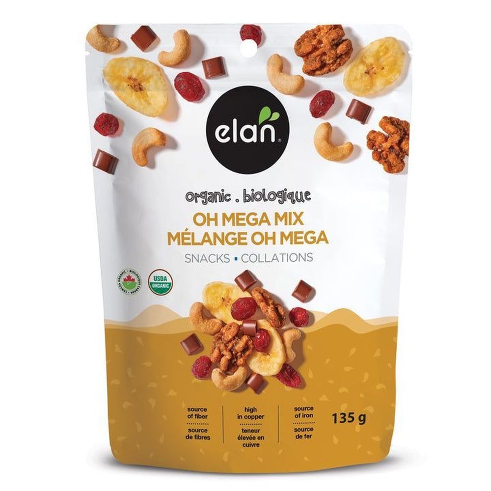 Elan Organic Oh Mega Mix, 4.8 Ounce -- 8 per case