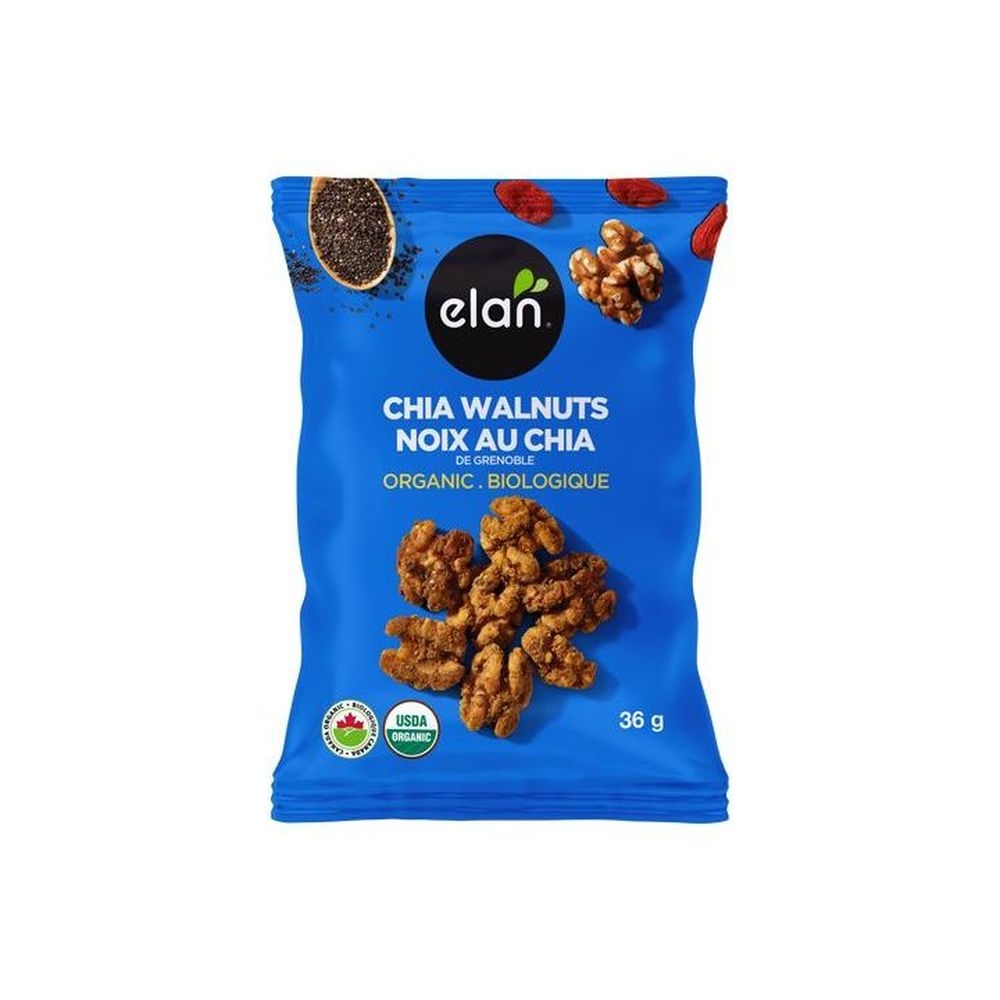 Elan Organic Chia Walnuts, 4.5 Ounce -- 8 per case