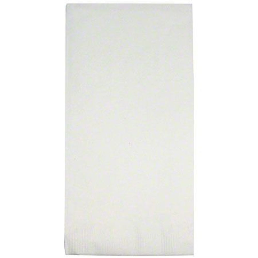 Paterson White 3 Ply 1/8 Fold Dinner Napkin, 17 x 17 inch -- 2000 per case