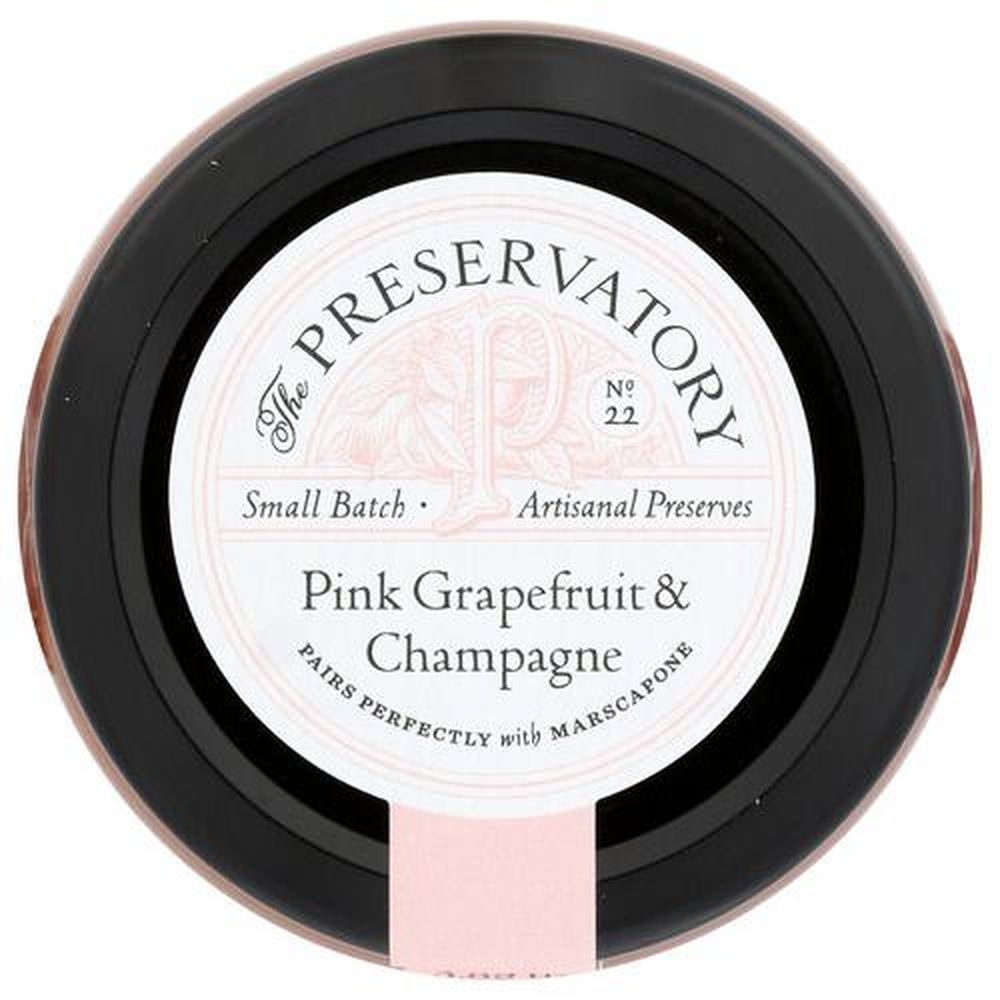 The Preservatory Pink Grapefruit Champagne Preserves, 3.89 Ounce -- 12 per case