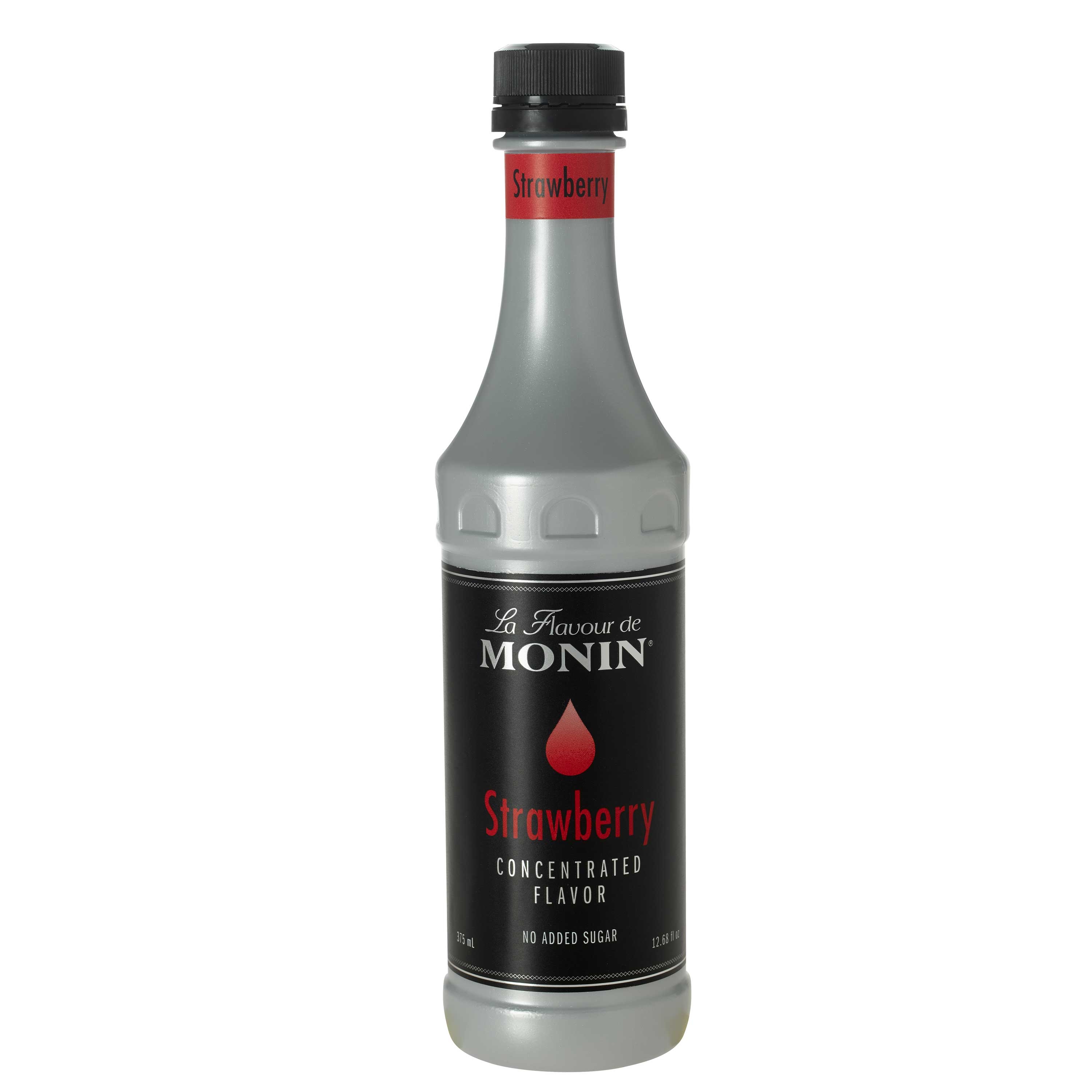 Monin Strawberry Concentrated Flavor, 375 Milliliter -- 4 per case.