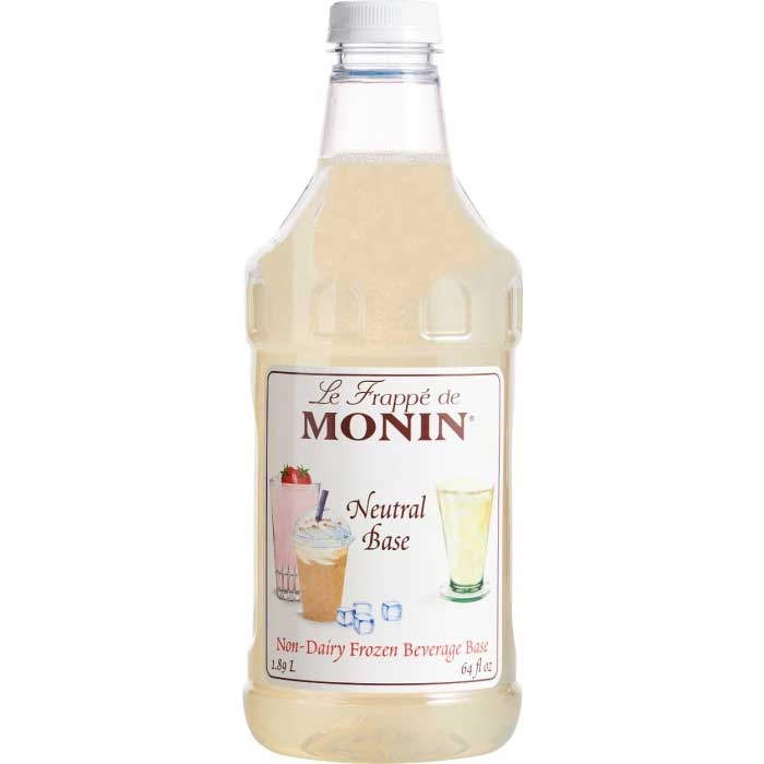 Monin Neutral Beverage Base, 64 Ounce -- 4 per case