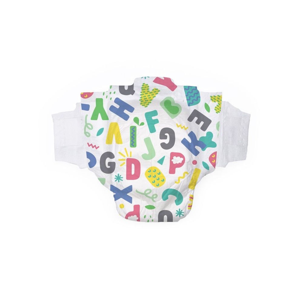 Hello Bello Size 4 Alphabet Soup Diapers, 24 count