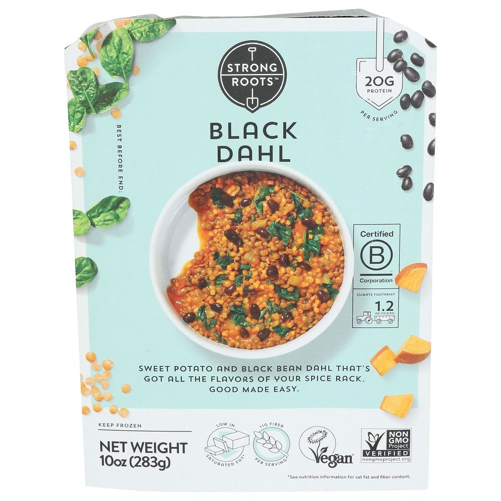Strong Roots Black Dahl, 10 Ounce -- 9 per case