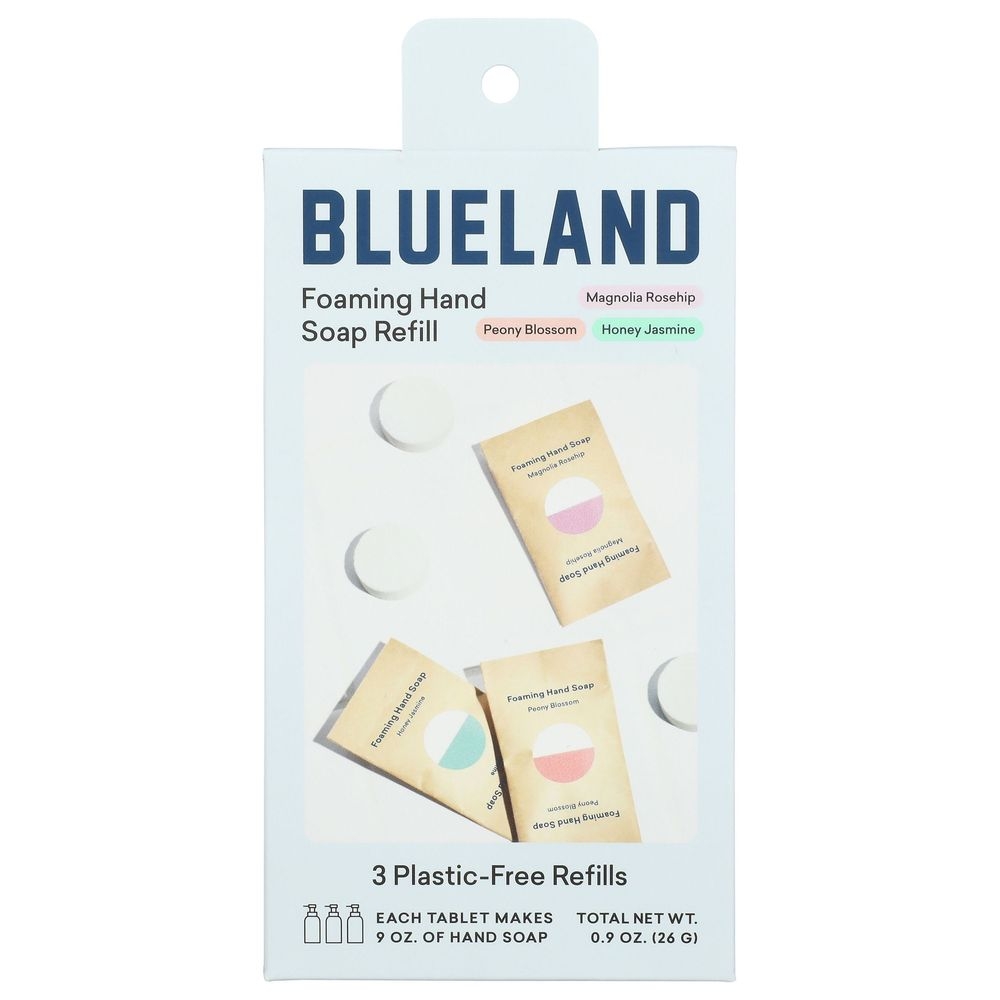 Blueland Foaming Hand Soap Refill - Botanical Variety Pack, 0.9 Ounce