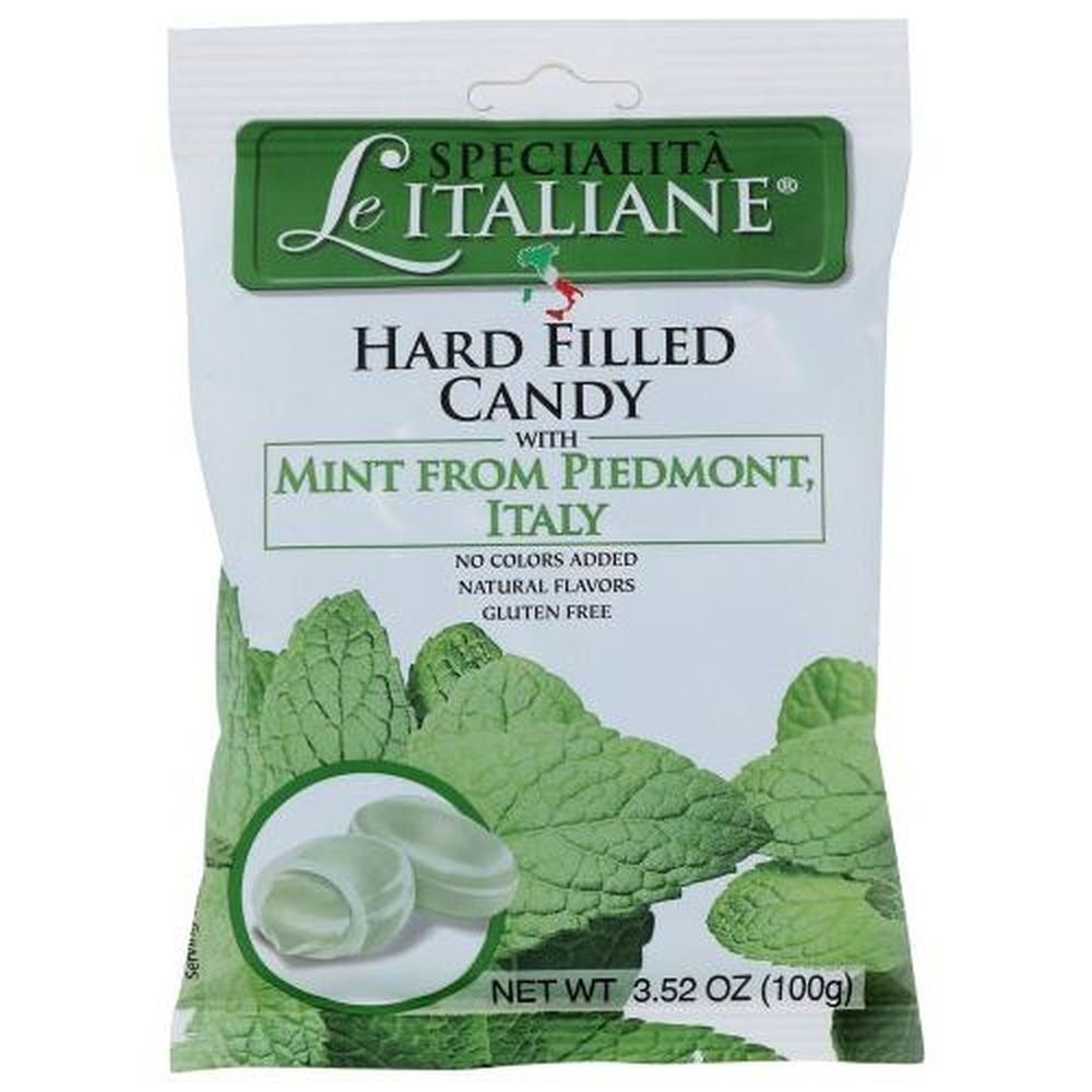 Le Specialita Italiane Mint Hard Filled Candy, 3.52 Ounce -- 12 per case