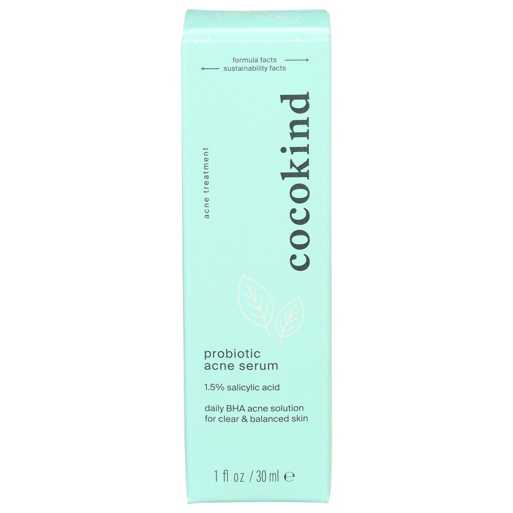 Cocokind Postbiotic Acne Serum, 1 Fluid Ounce