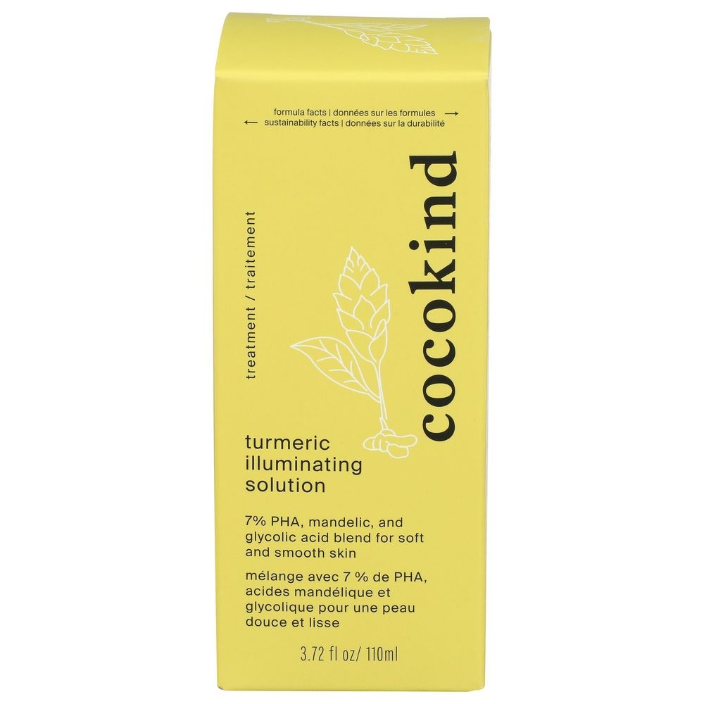 Cocokind Turmeric Illuminating Solution, 3.72 Fluid Ounce