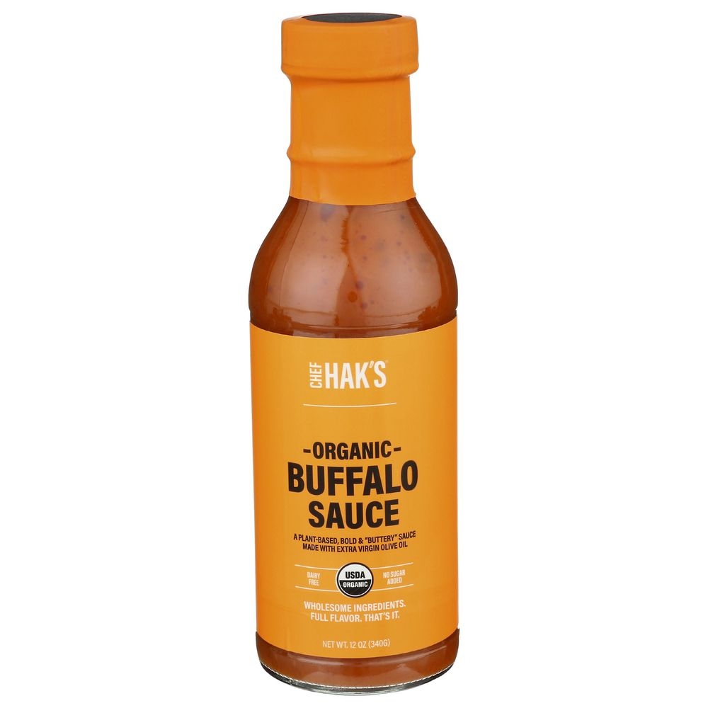 Haks Organic Buffalo Sauce, 12 Ounce -- 6 per case