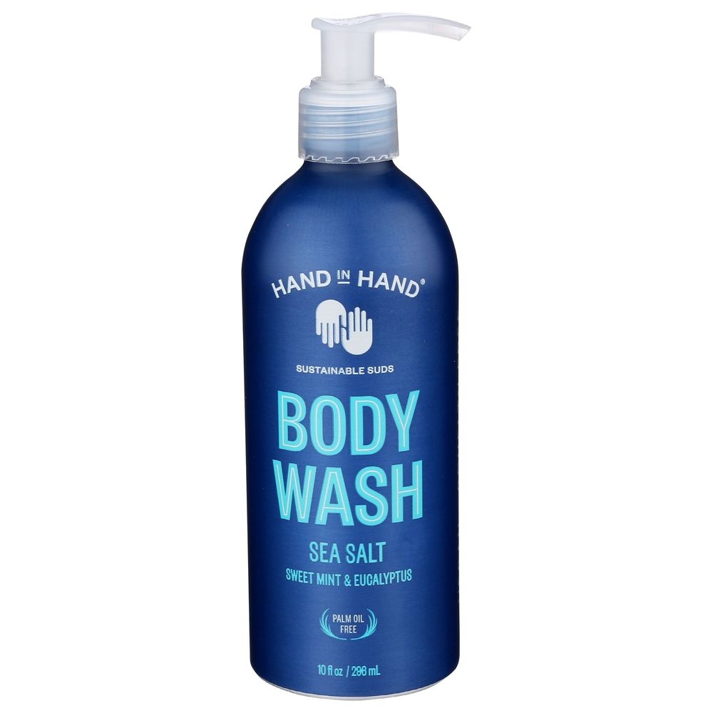 Hand In Hand Sea Salt Body Wash, 10 Fluid Ounce -- 3 per case