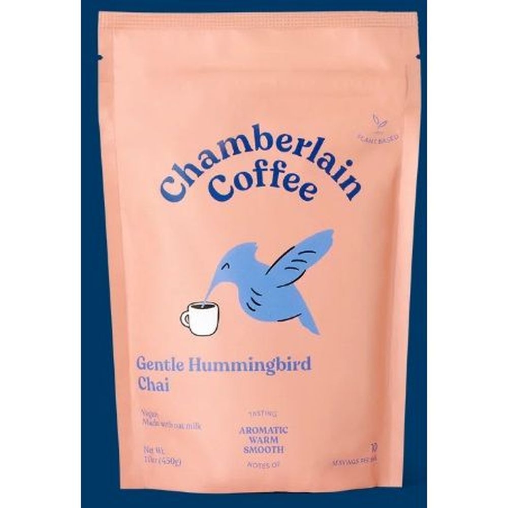 Chamberlain Coffee Gentle Hummingbird Chai Latte, 10 Ounce -- 12 per case