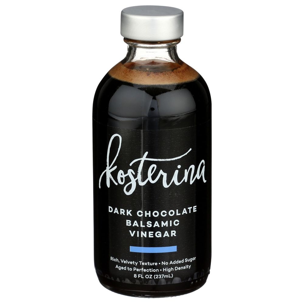 Kosterina Dark Chocolate Balsamic Vinegar, 8 Fluid Ounce -- 6 per case