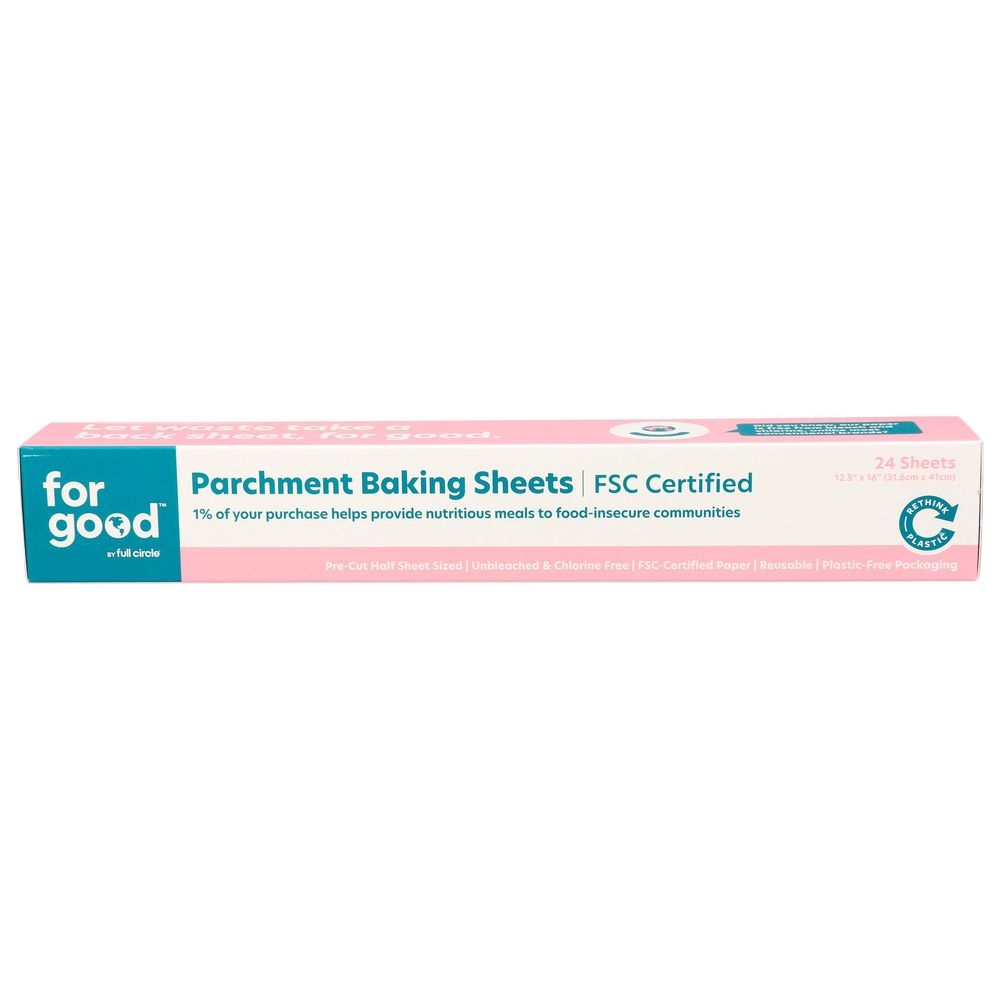 For Good Parchment Baking Sheet, 24 count -- 6 per case