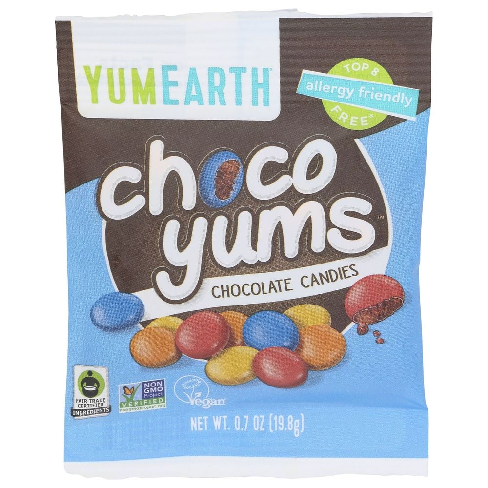 YumEarth Choco Yums Chocolate Candies, 3.5 Ounce -- 12 per case