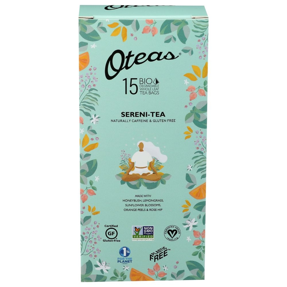 Oteas Sereni Tea, 15 tea bags -- 6 per case