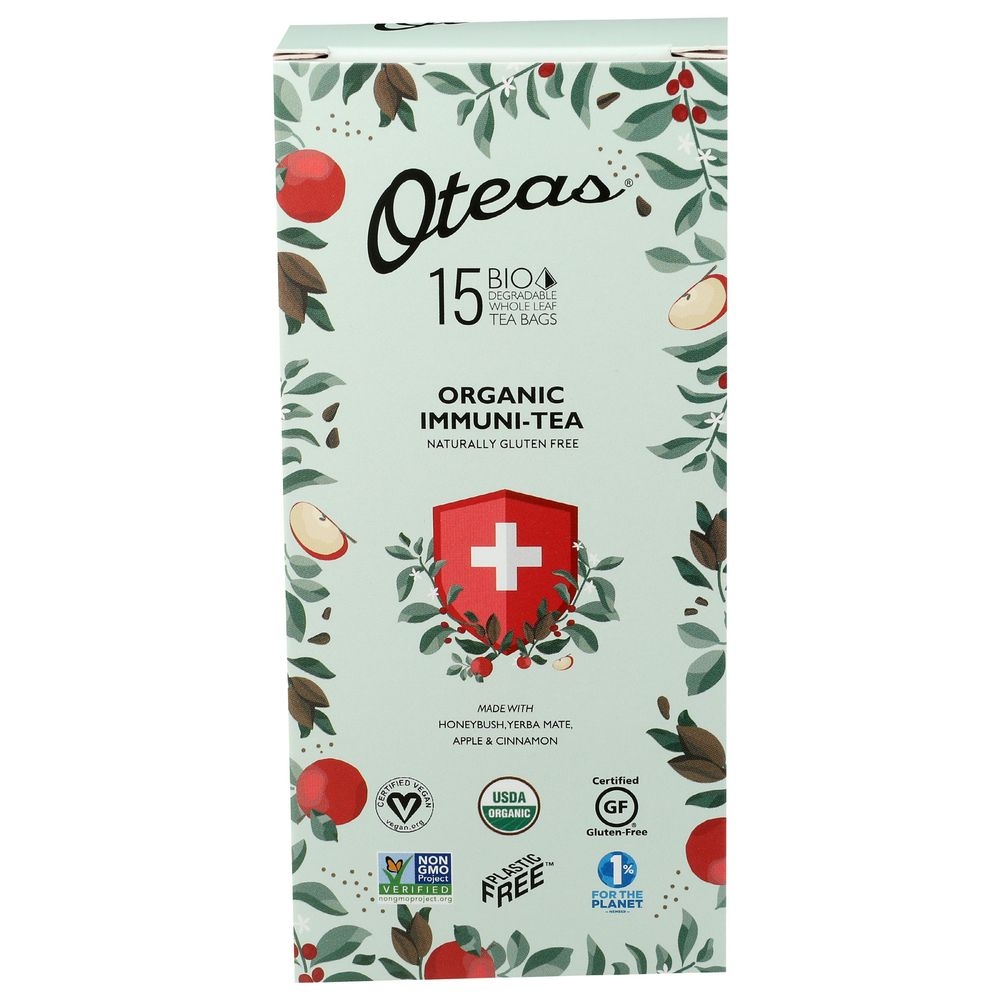 Oteas Organic Immuni-Tea, 15 tea bags -- 6 per case