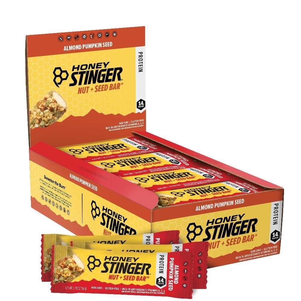Honey Stinger Almond Pumpkin Nut and Seed Bar, 1.98 Ounce -- 12 per case