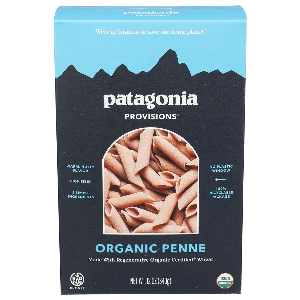 Patagonia Provisions Organic Penne Pasta, 12 Ounce -- 6 per case