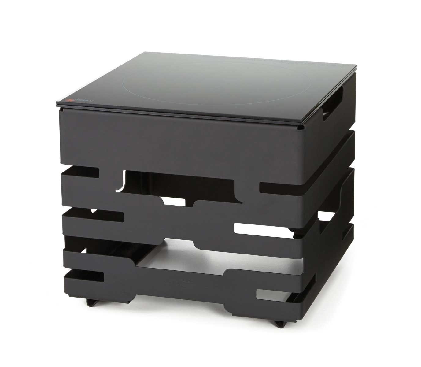 Rosseto Multi-Chef Single Touch-Top 120V 60Hz Induction Heater with Black Matte Base, 11.75 Ã— 11.75 Ã— 10.4 inch