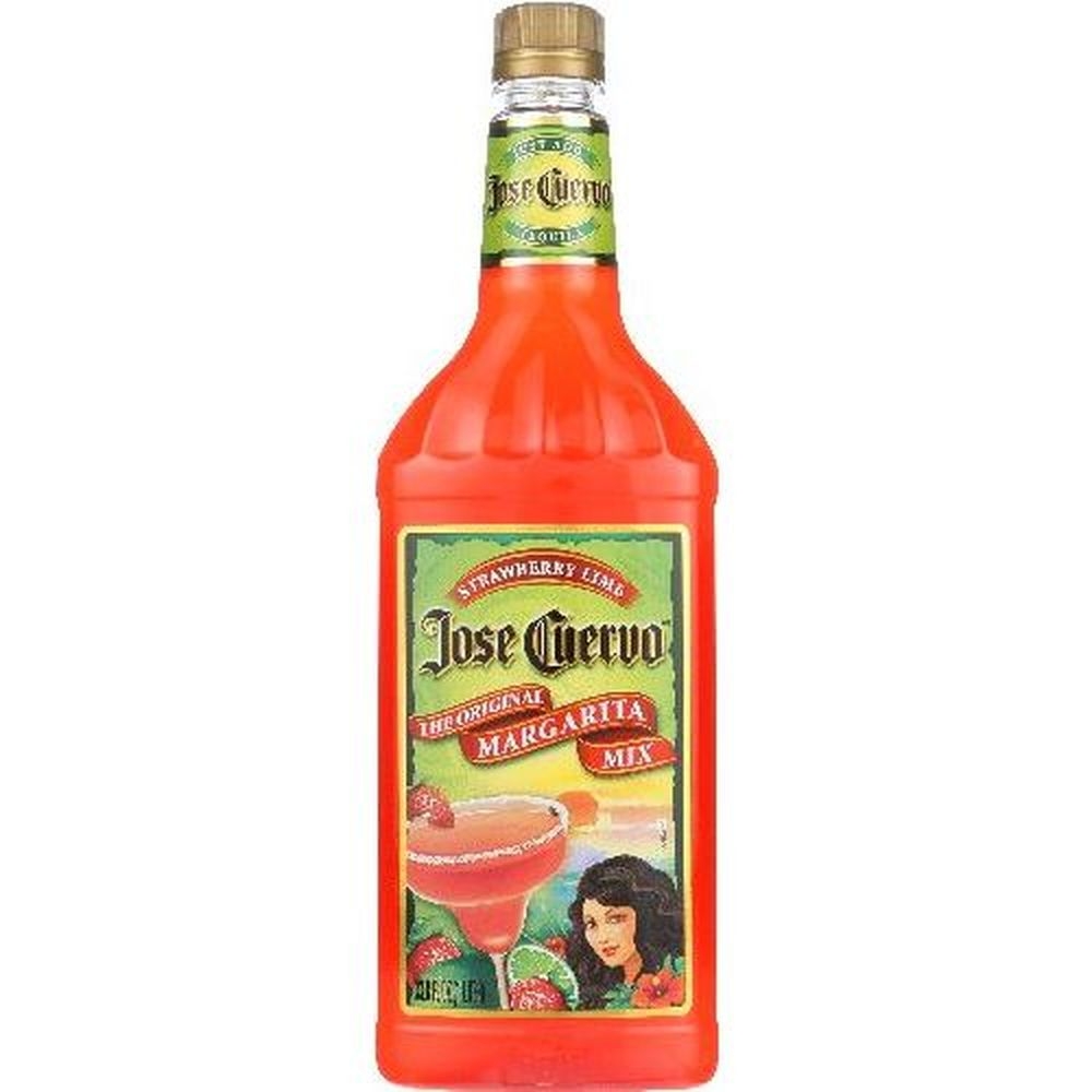 Jose Cuervo Strawberry Lime Margarita Mix, 1 Liter -- 6 per case