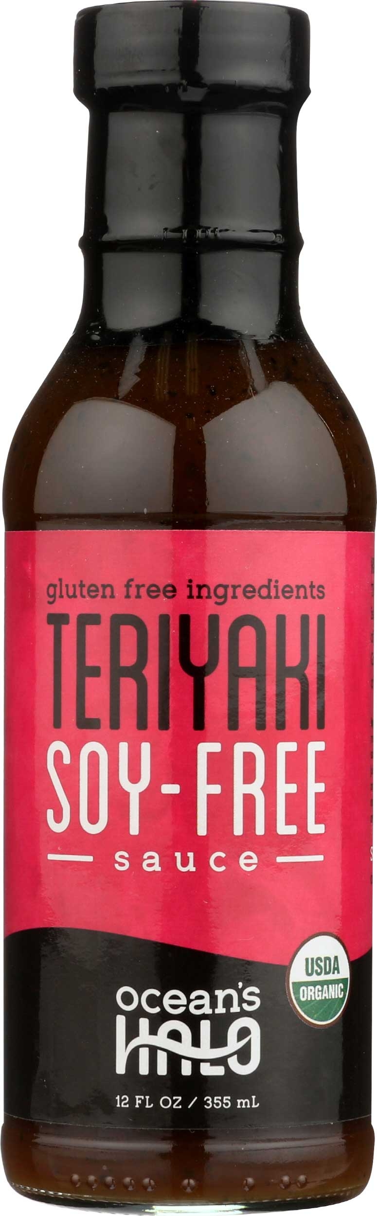 Oceans Halo Soy Free Teriyaki Sauce, 12 Ounce -- 6 per case