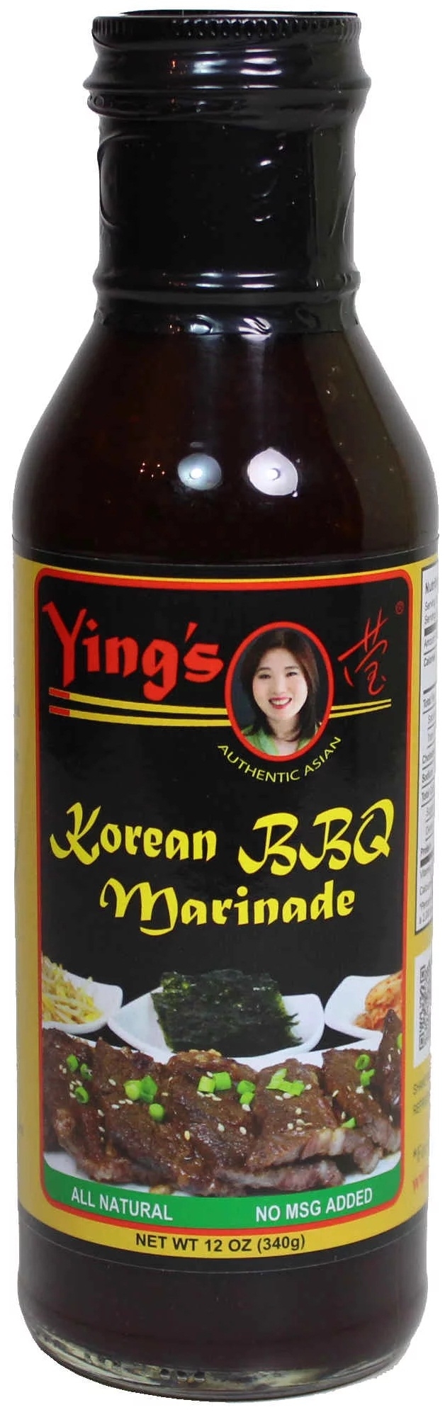 Ying's Korean BBQ Marinade Sauce, 12 Ounce -- 6 per case
